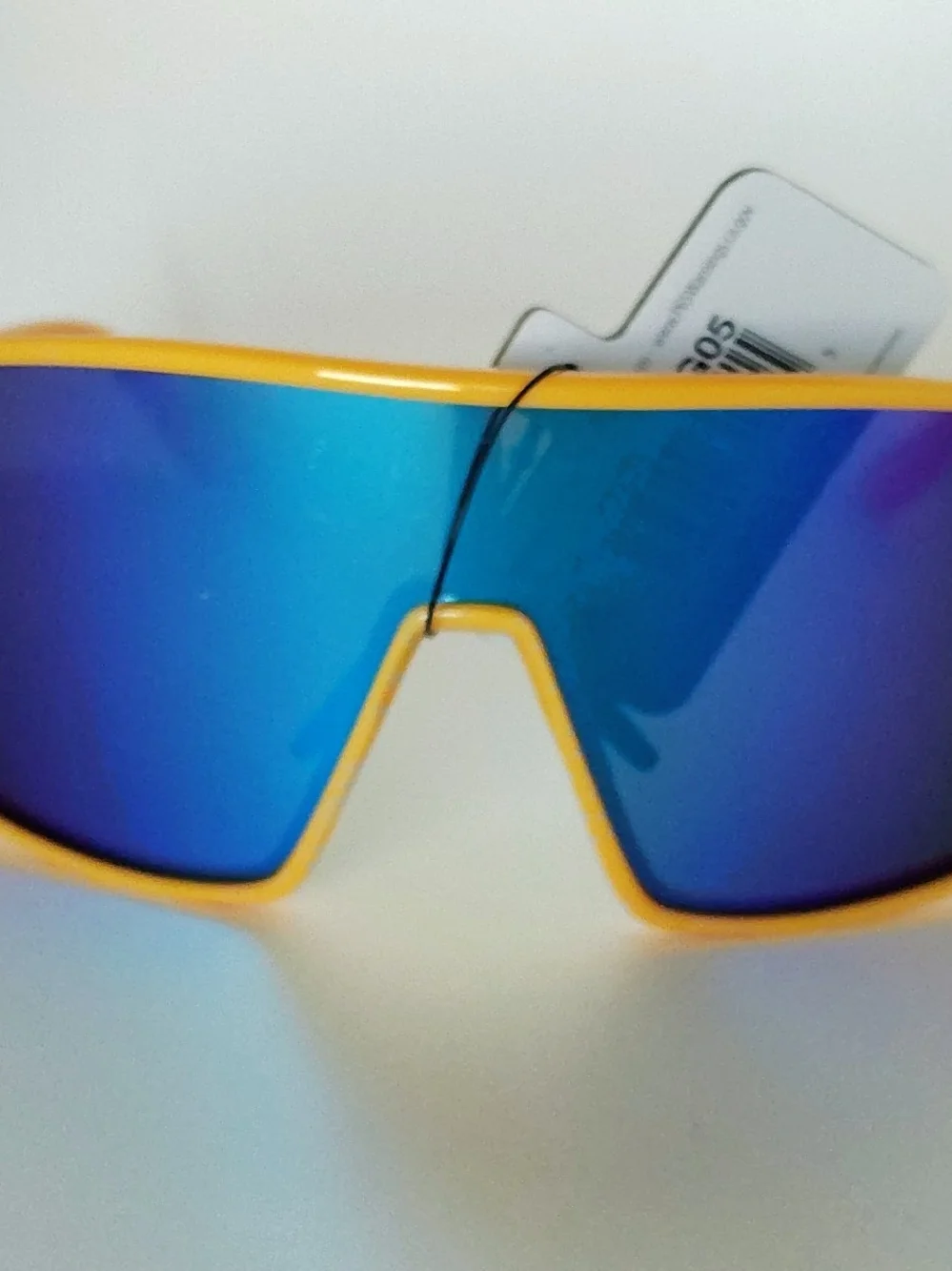 Body Glove Polarized Orange Frame Blue Lens Sunglasses